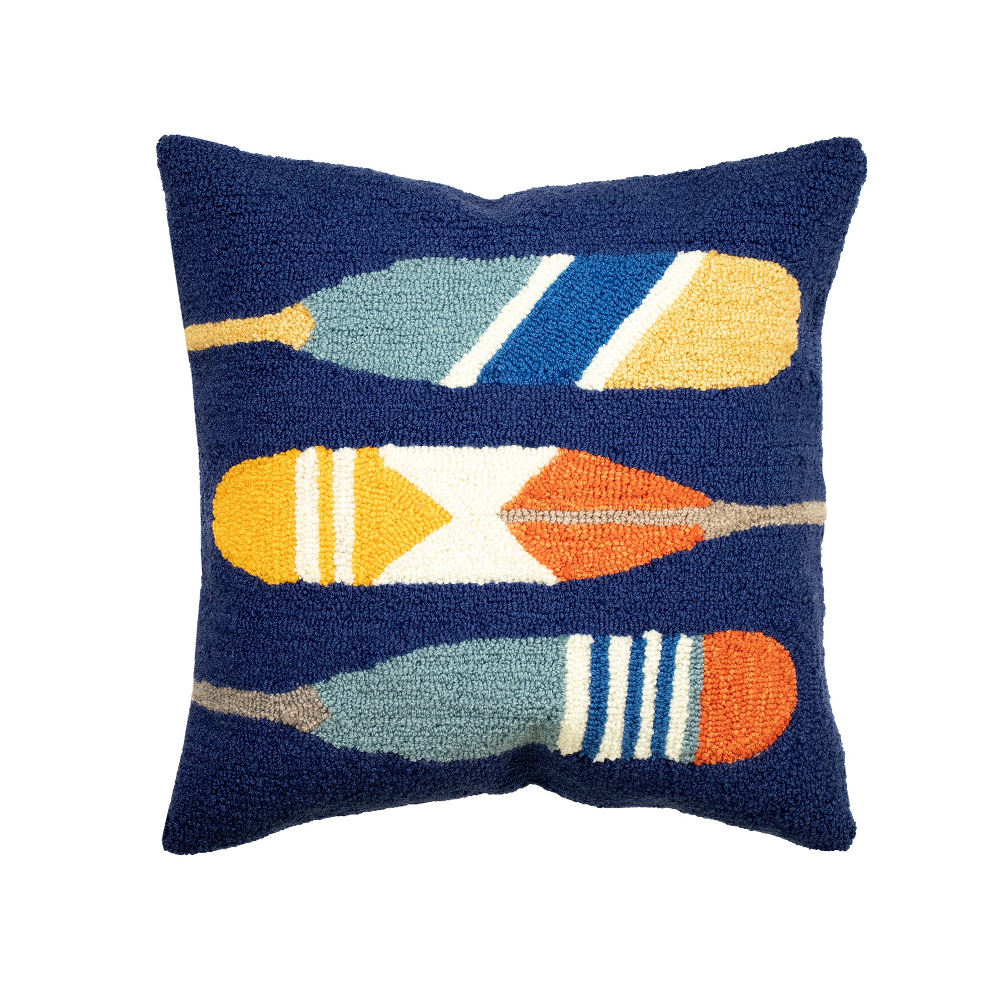 Outdoor Pillows with Insert Navy 18x18 Patio Accent Throw Pillows