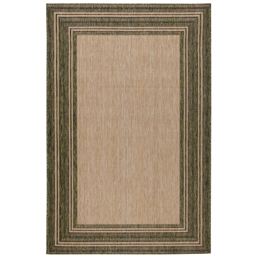 Liora Manne Frontporch Sea La Vie Indoor/Outdoor Rug Natural 1'8 x 2' 6