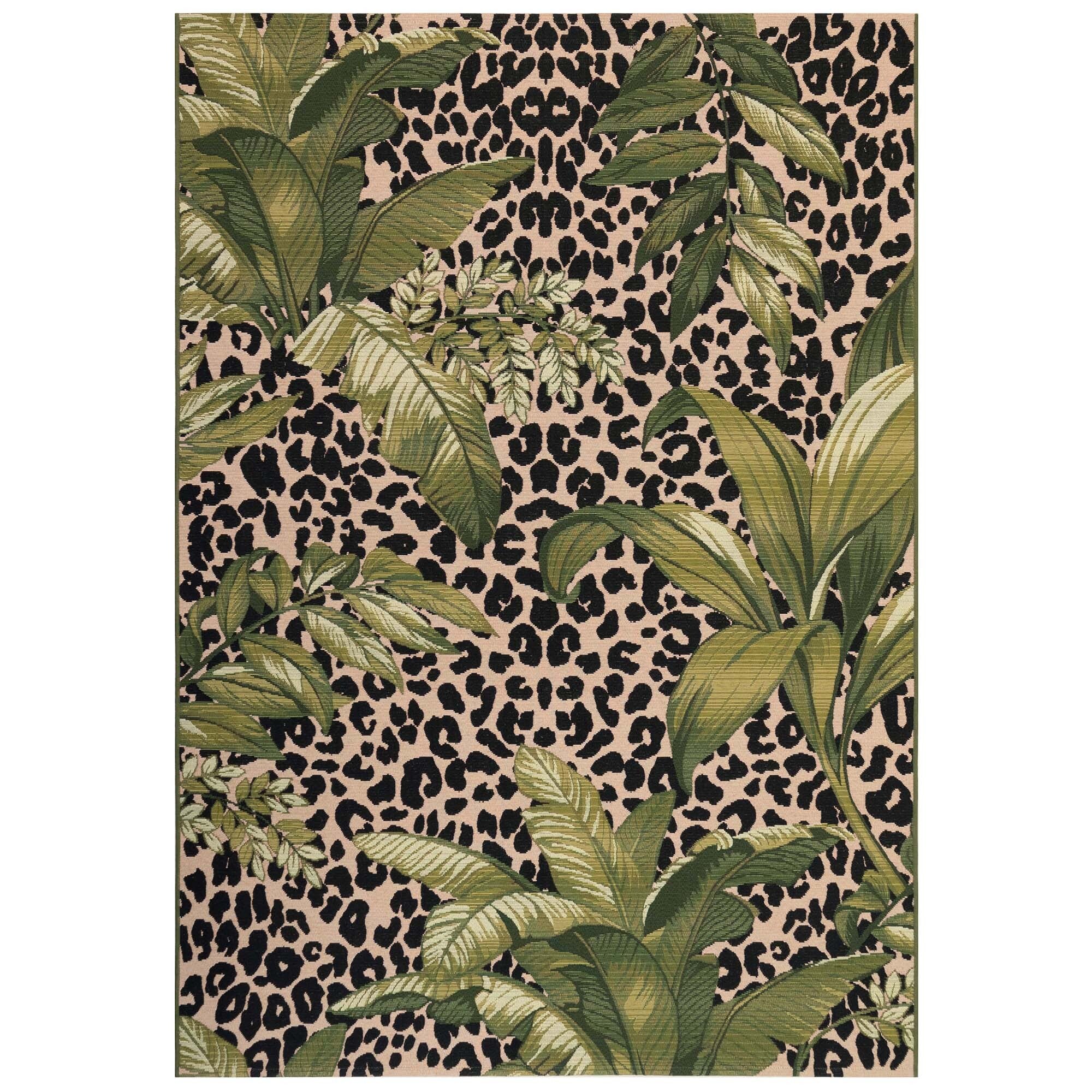 Liora Manne Marina Safari Indoor/Outdoor Rug Green - marina