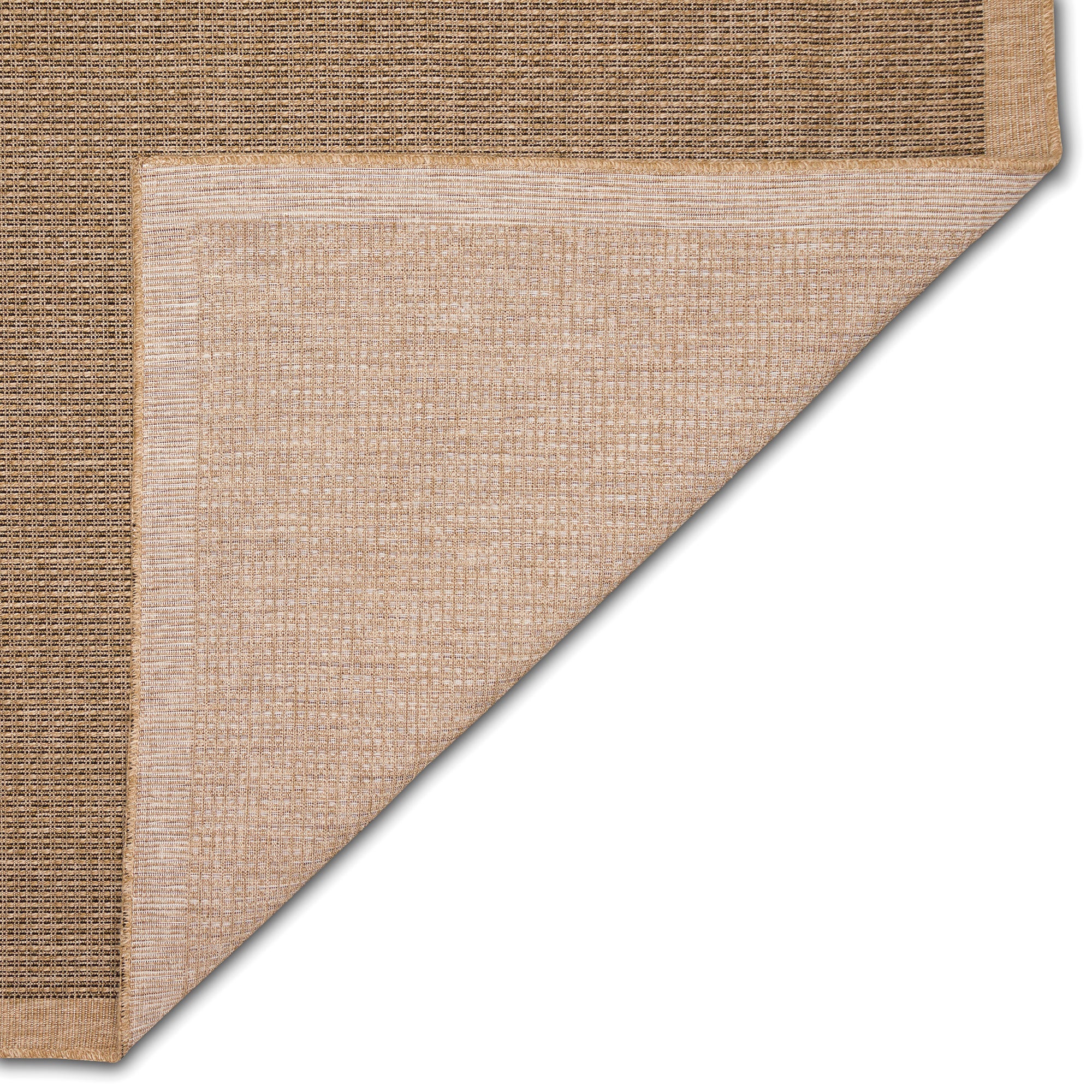 Liora Manne Sahara Texture Border Indoor/Outdoor Rug Natural