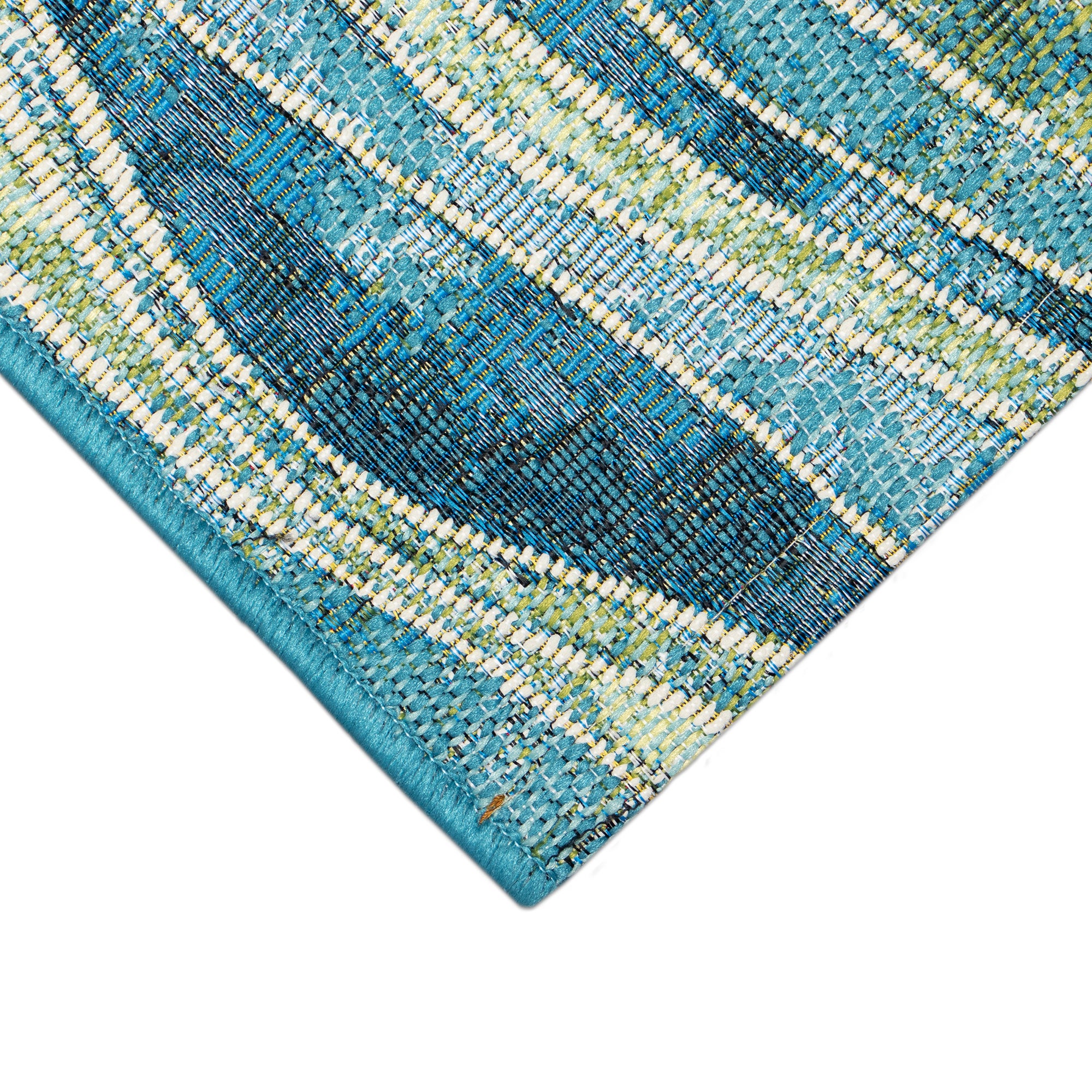 Liora Manne Esencia Wave Indoor/Outdoor Mat Ocean 1'11