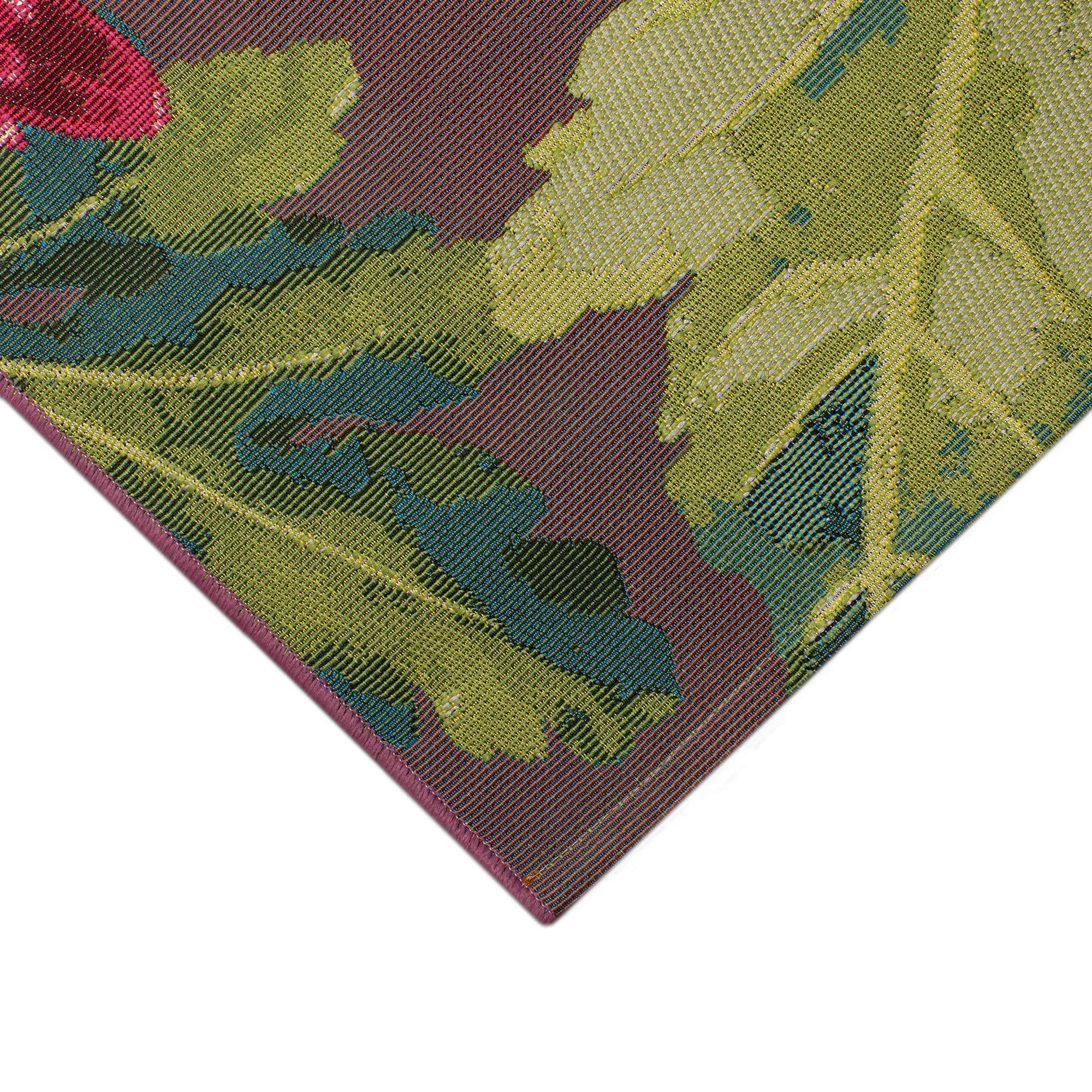 Liora Manne Marina Mum Indoor/Outdoor Rug Fuchsia - marina | Trans