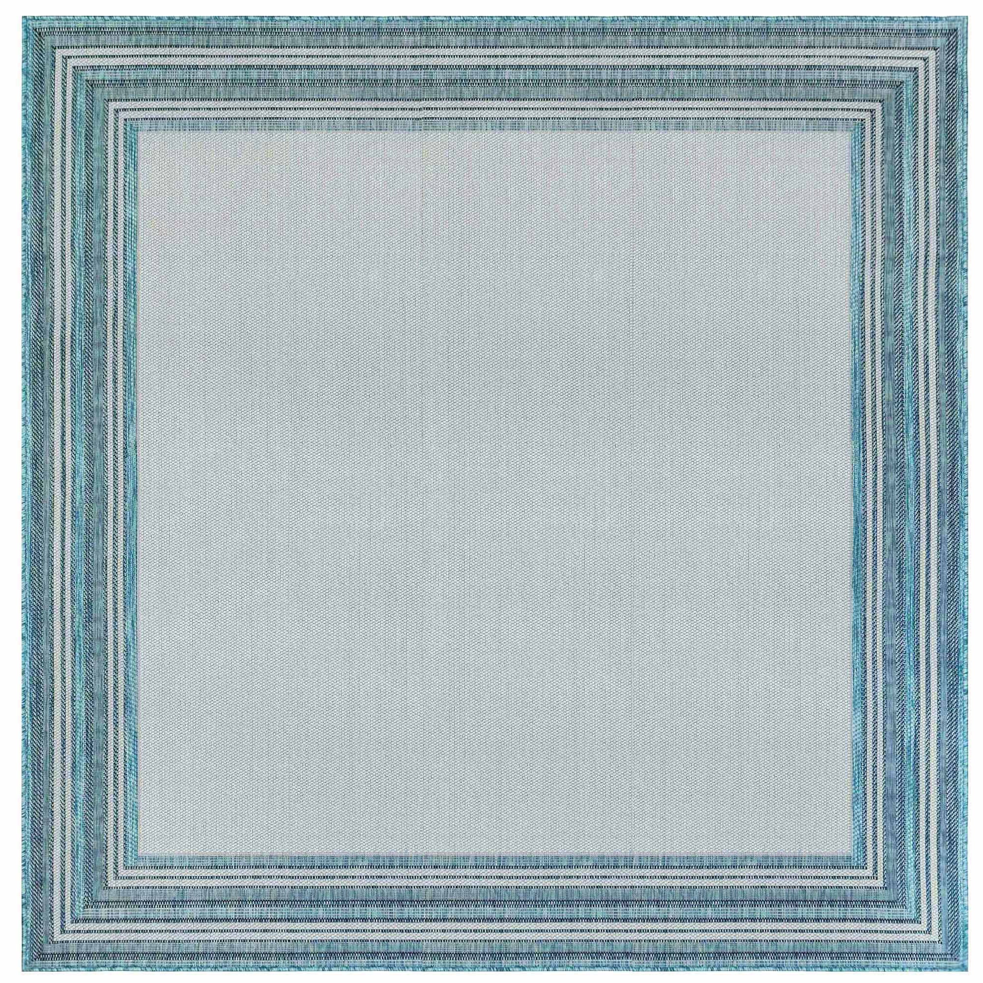 Indoor/Outdoor Liora Manne Whimsy Rub A Dub Rug Scatter Size Aqua 