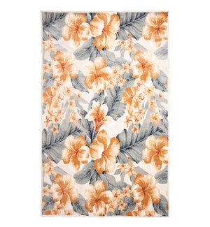 Liora Manne Canyon Tropical Floral Indoor/Outdoor Rug Ivory