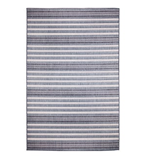 Liora Manne Malibu Faded Stripe Indoor/Outdoor Rug Navy