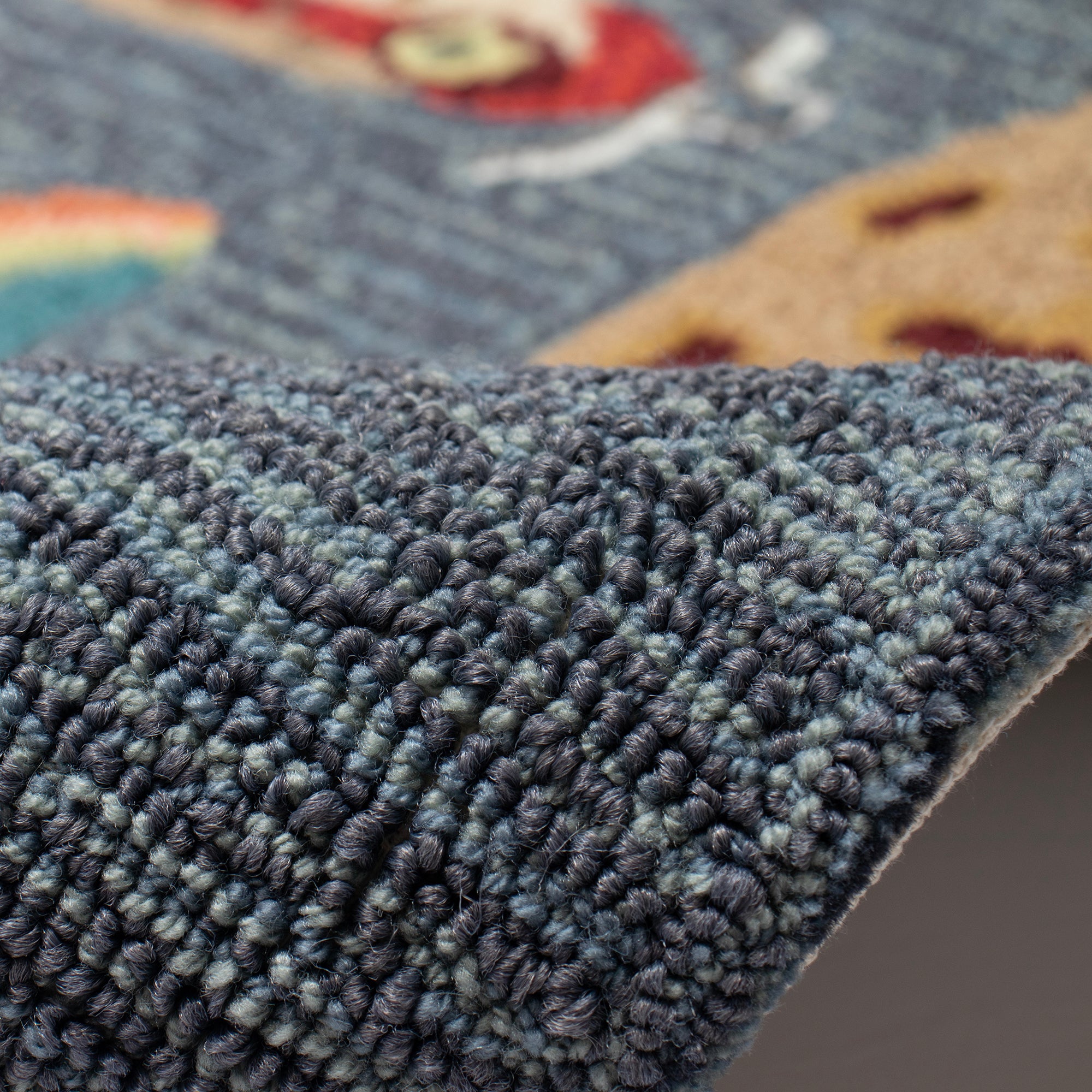 Liora Manne Frontporch Playing Hooky Indoor/Outdoor Rug Grey