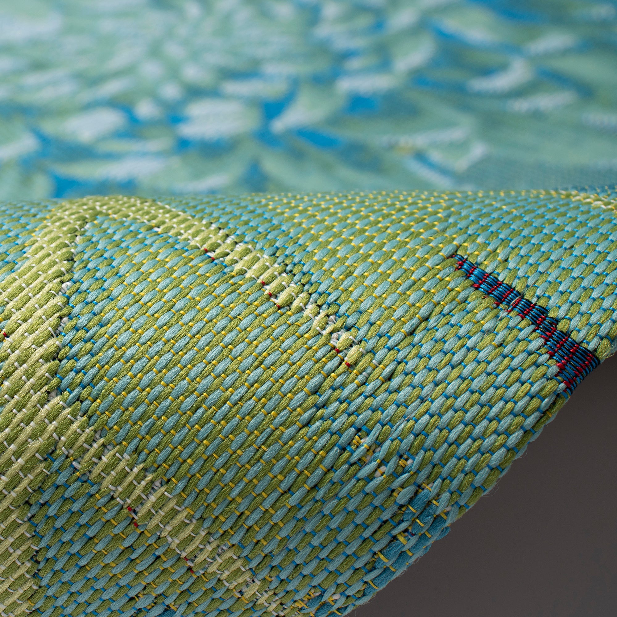 Liora Manne Marina Mum Indoor/Outdoor Rug Blue - marina | Trans-Ocean