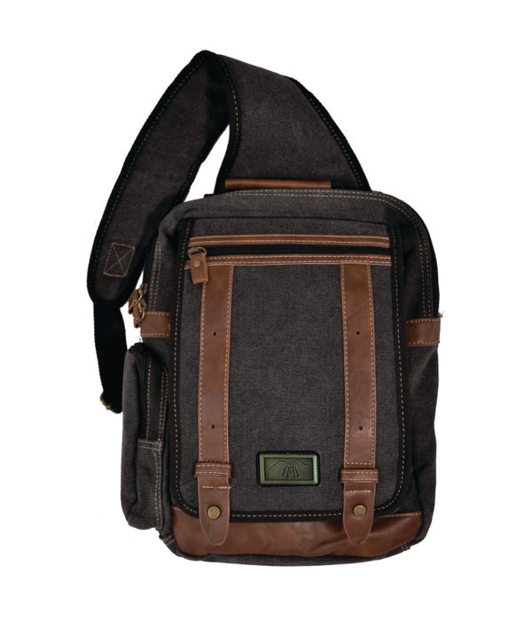 BLACK CANVAS SLING 13.8 in.