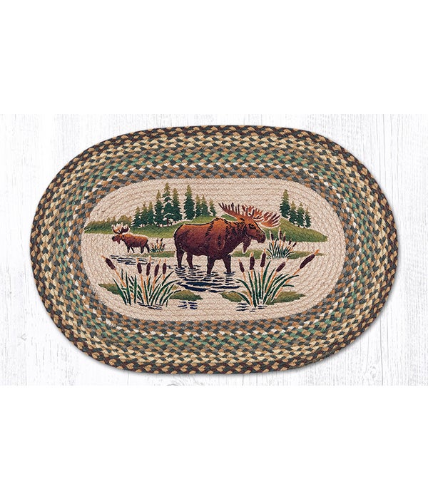 OP-51 Moose Wading Oval Patch 20 x 30 x 0.17 in.
