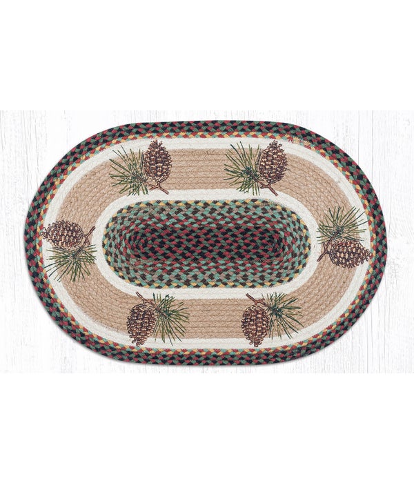 OP-81 Pinecone Oval Patch 20 x 30 x 0.17 in.