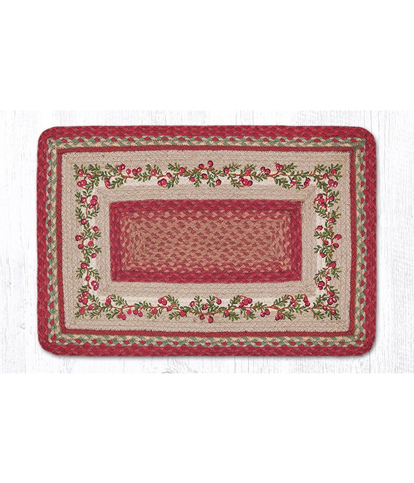 PP-390 Cranberries Oblong Patch 20 x 30 x 0.17 in.