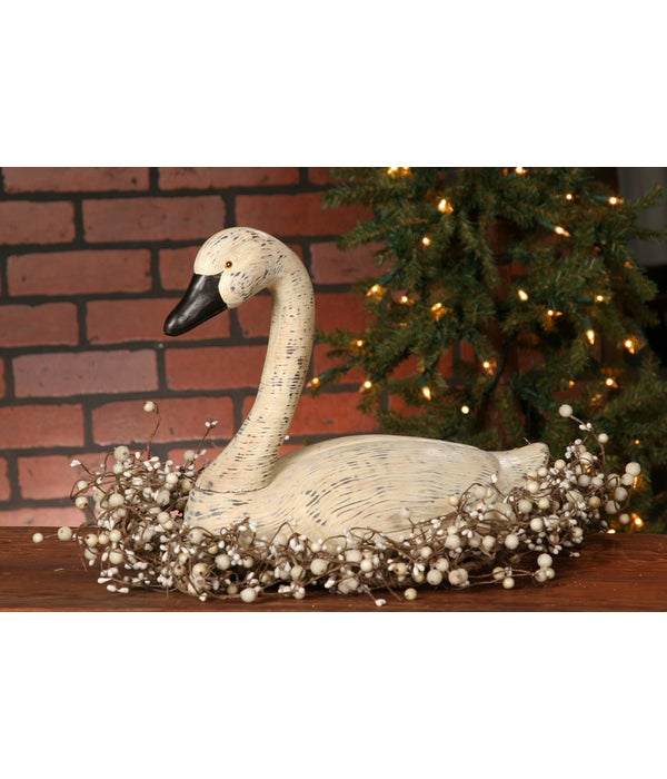Feathered Friends - Goose Lg - 12.5 in. H x 15 in. W