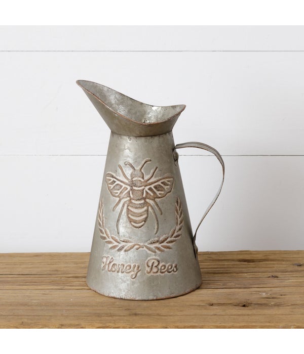 * Embossed Pitcher - Honey Bees