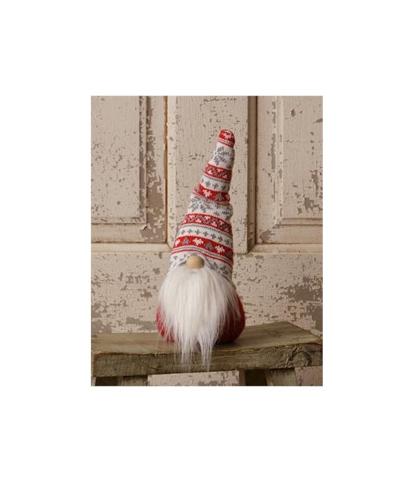 Gnome - No Arms, Red - 10 in. x 4.5 in.