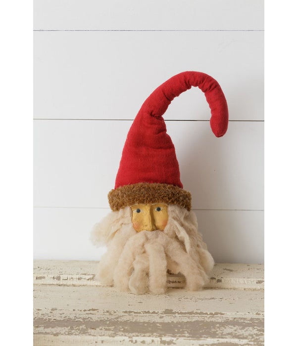 Primitive Santa - Weighted - 18 in. x 4.5 in.