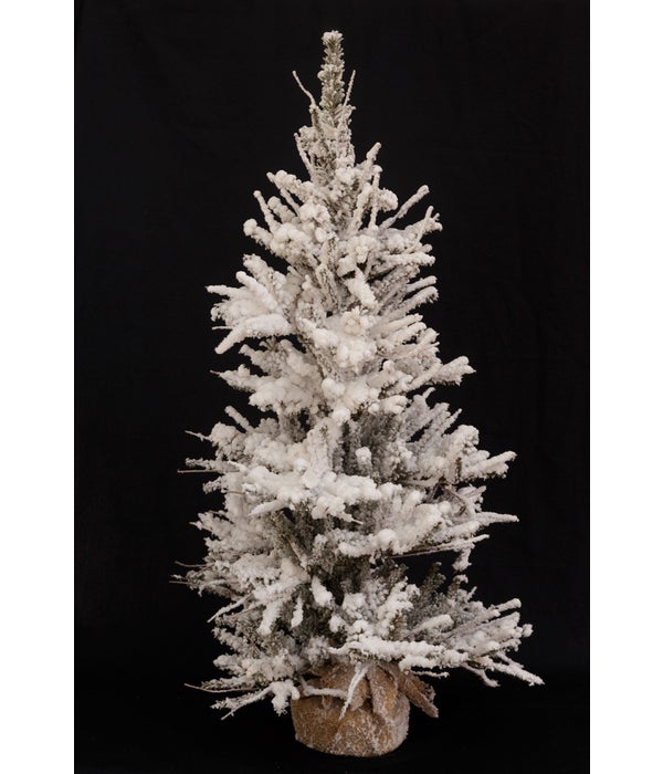 *Christmas Tree-Snowy Pine with 438 Tips - 3' H