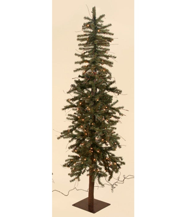 *Christmas Tree - Alpine, 643 Tips And 180 Lights, 6' H