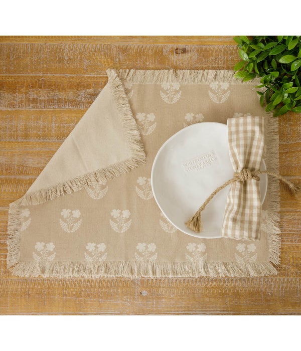 Floral Silhouette Placemat