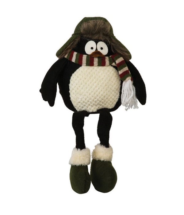 Dangle Leg Plush Penguin -