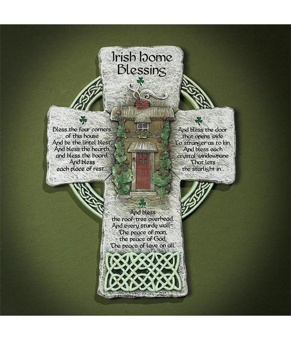 IRISH HOME BLESSING CROSS BOXED
