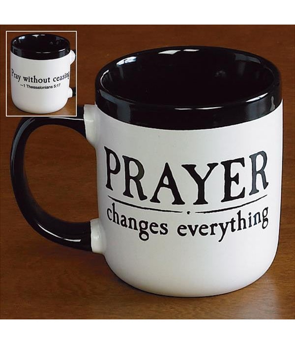 PRAYER CHANGES EVERYTHING MUG BOXED -