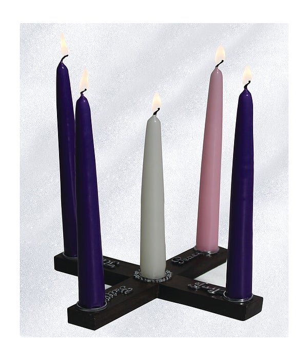 BUNDLE Advent Wreath and Soy Advent Candles – Be A Heart