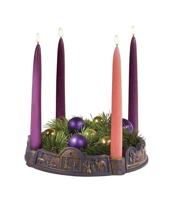 BUNDLE Advent Wreath and Soy Advent Candles – Be A Heart