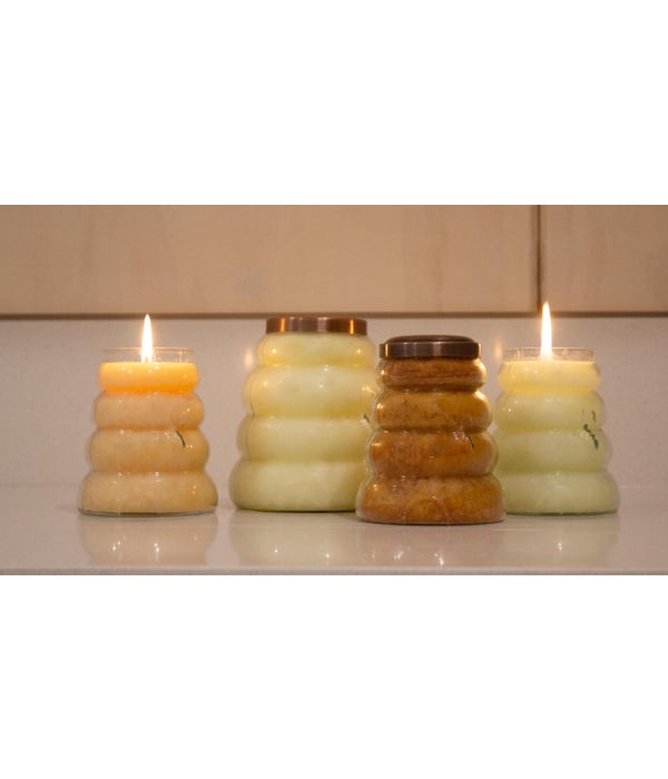 Baby Beehive Candles 14oz-12 per case-Min 2 per item.Pick 12 from below add'tl options&add to cart