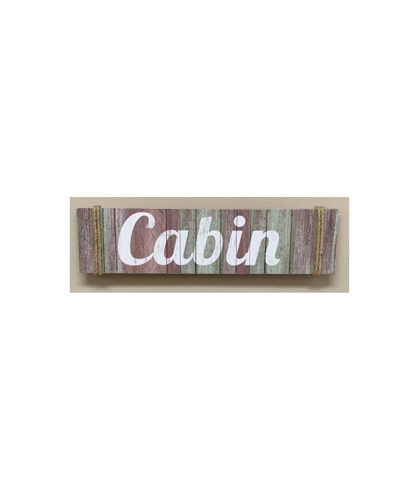 Dist Cabin Sign -