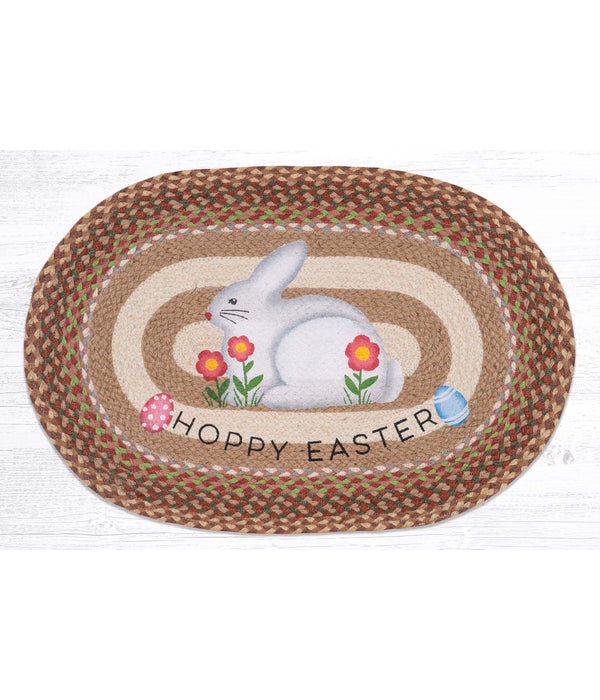 OP-652 Easter Bunny Oval Patch 20 x 30 x 0.17 in.