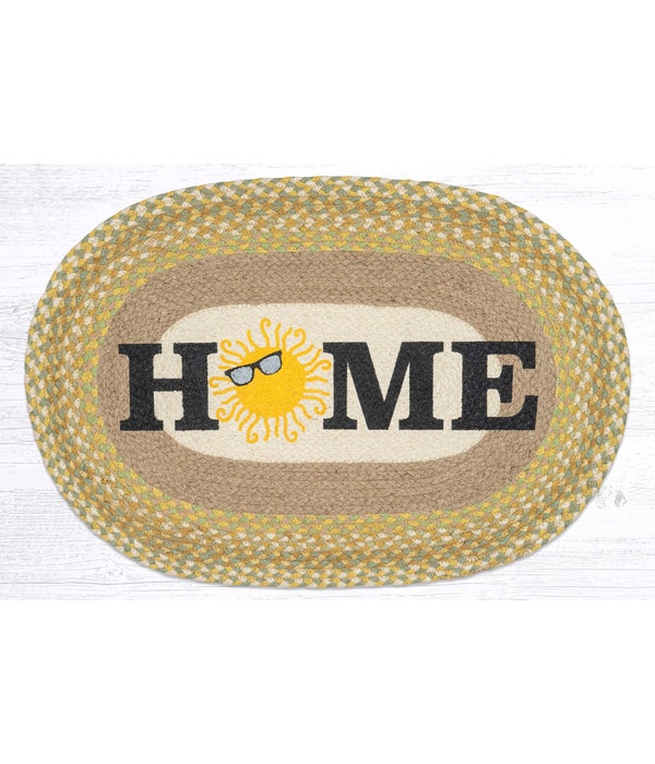OP-654 Home - Sunshine Oval Patch 20 x 30 x 0.17 in.