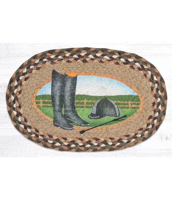 MSP-657 Hat/Boot Printed Oval Swatch 10 x 15 x 0.17 in.
