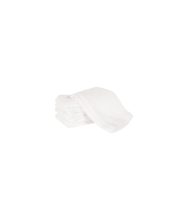 BARMOP DISH CLOTH WHITE (ST/6)