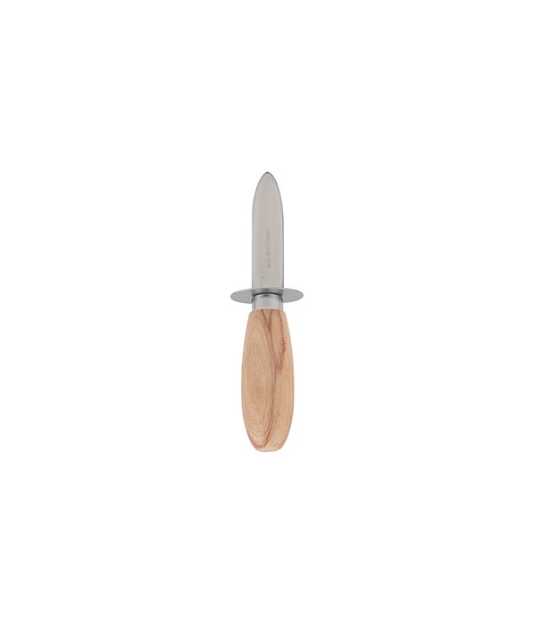 OYSTER KNIFE - WOOD/S.S.