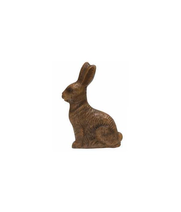 Resin Chocolate Bunny Figurine - 2.5  x  1  x  3.5 in.