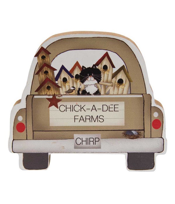 Chick-A-Dee Farms Chunky Truck w/Cat -