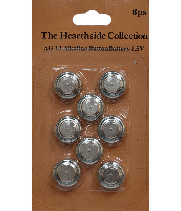 Replacement AG13 Batteries (8 per unit)