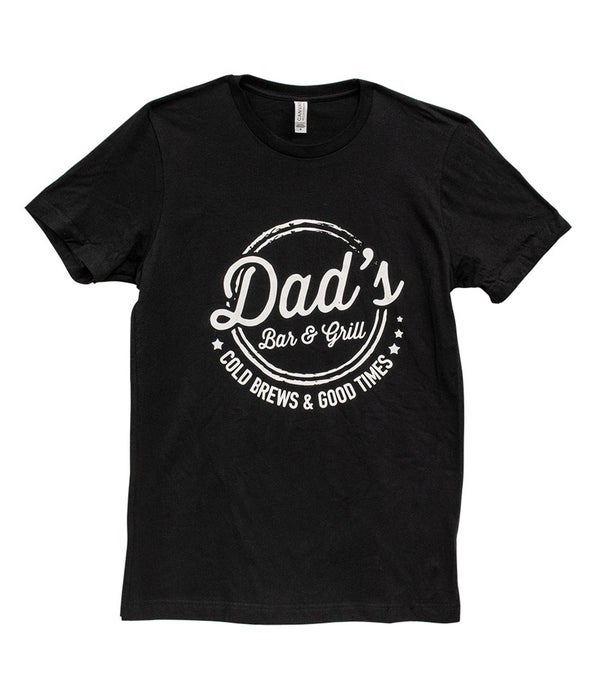 Dad's Bar & Grill T-Shirt, Black