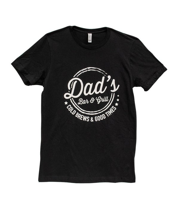 Dad's Bar & Grill T-Shirt, Black, XXL