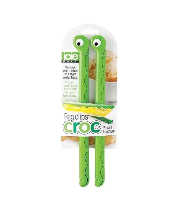 Croc Bag Clips (2 pc Card)