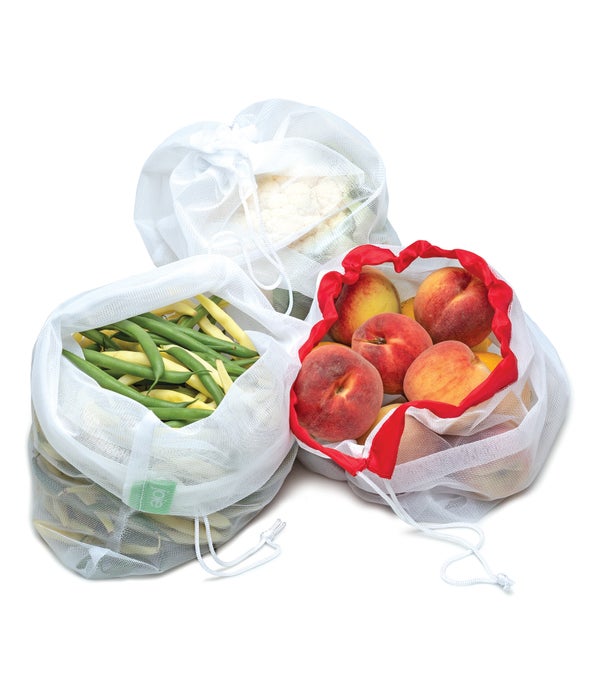 5 pc Reusable Produce Bags (5 pc Card)
