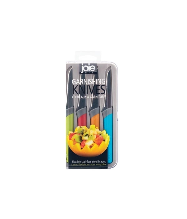 Garnishing Knives (4 pc Card) - EA
