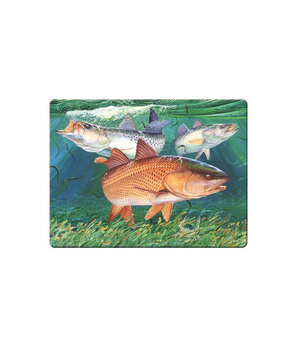 Cutting Board 12in x 16in - Redfish