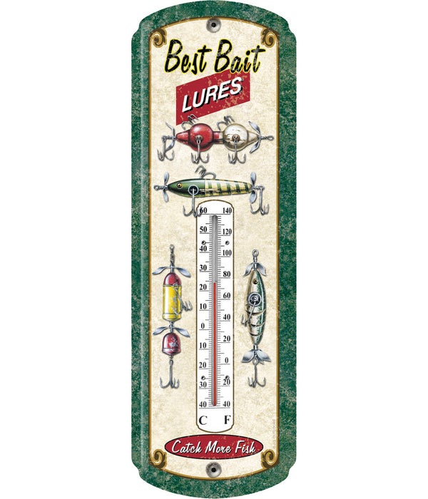 Tin Thermometer - Fishing Lure