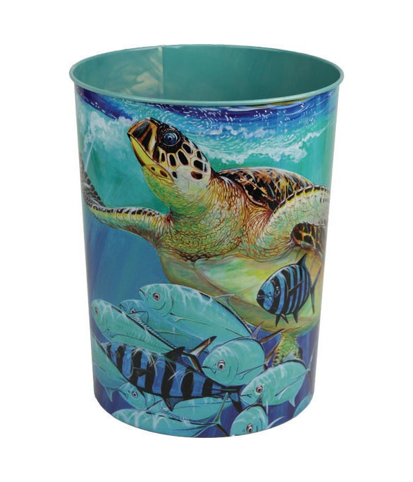 Waste Basket - Guy Harvey Sea Turtle