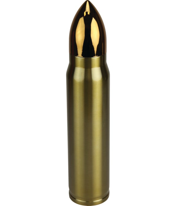 Vacuum Bottle - Rifle Cartidge