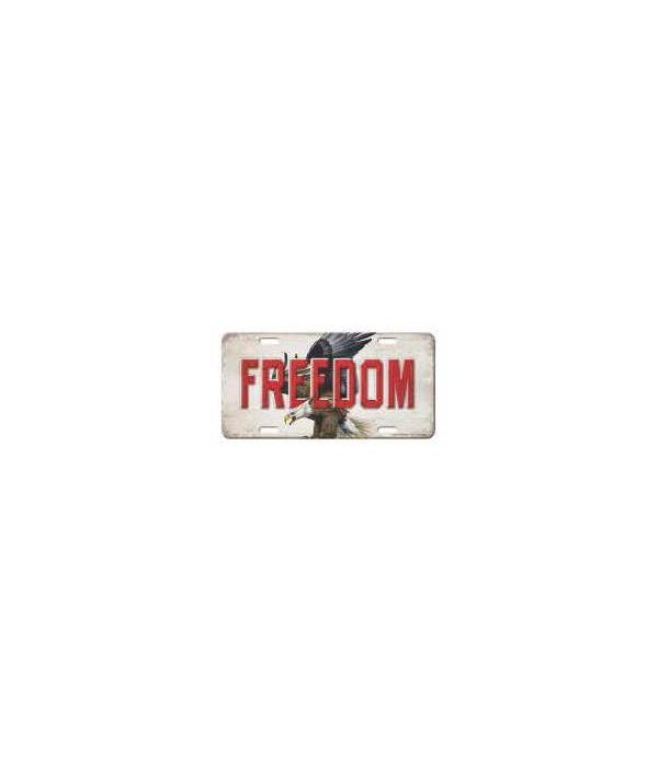 Vanity License Plate 12in x 6in - Eagle Freedom