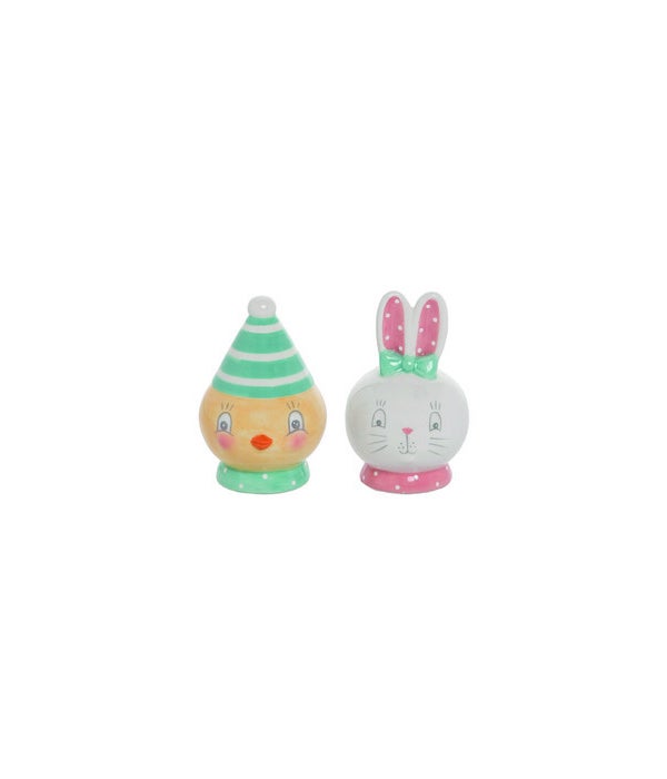 Dol Chick & Bunny S/P S/2 2.25 x 2.25 x 3.5 .in