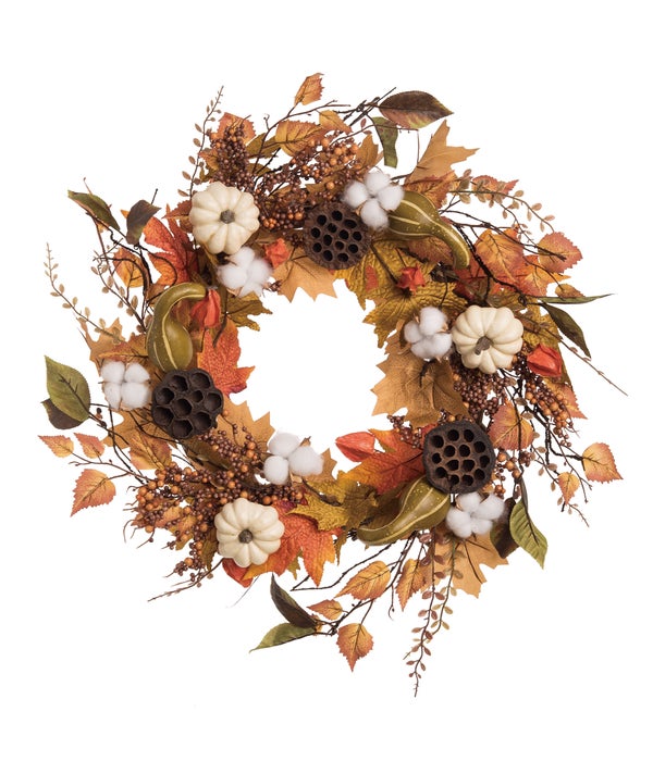 Autumn Home & Hearth Wreath -