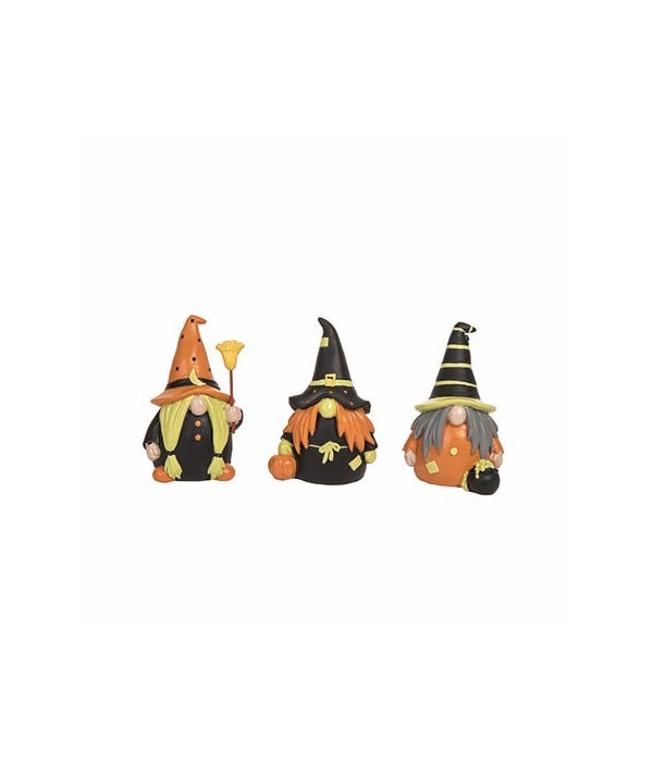 Res Witch Gnome Fig 3 Asst -